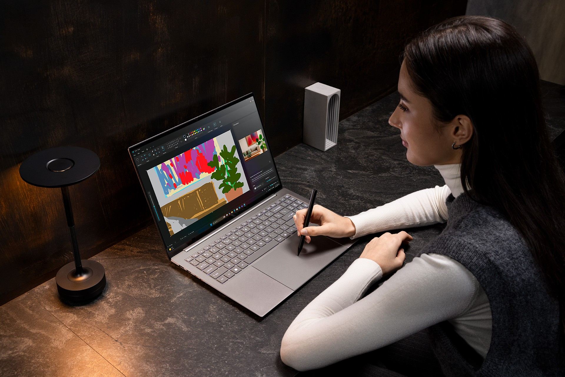 Acer Swift 16 AI (SF16-71T) 官方情境產品圖