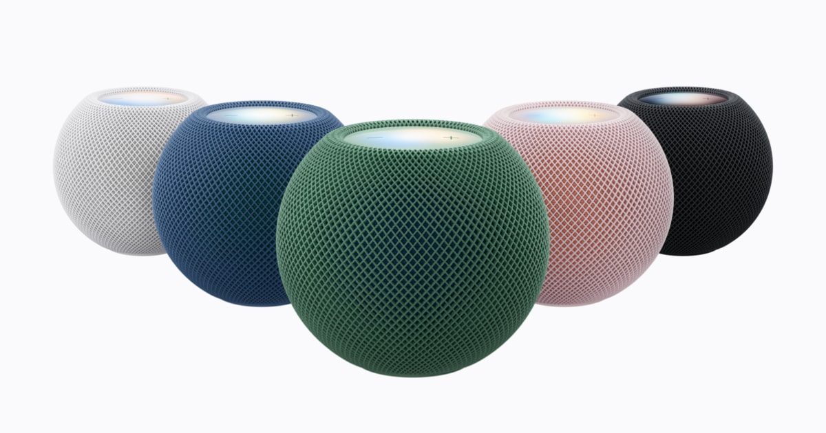 蘋果推出第二代HomePod mini