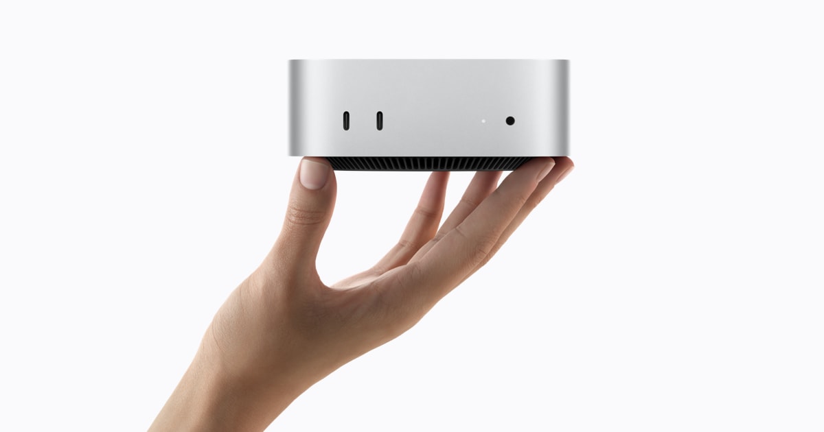 Apple Unveils a More Powerful Mac mini Featuring the All-New M6 and M5 Pro