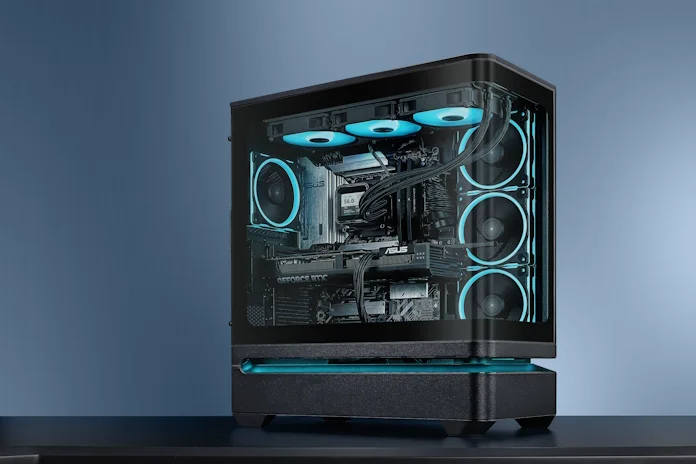 ASUS Prime AP304 PC機箱讓ATX硬體閃耀並透過曲面全景側板展示流暢氣流