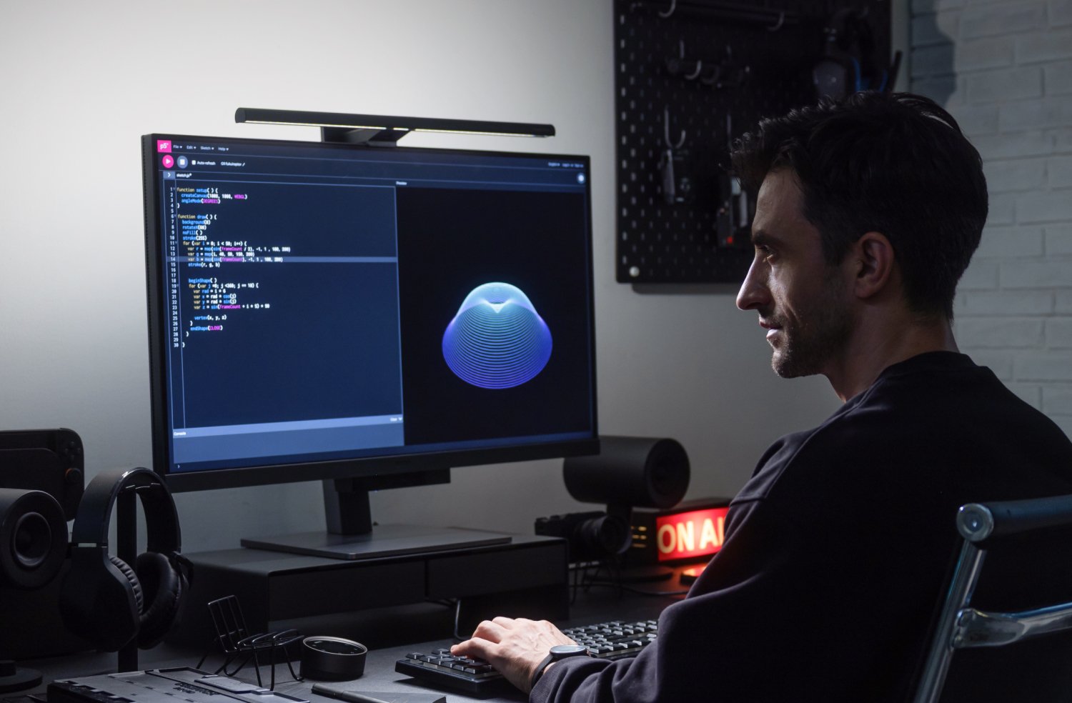程式設計師專屬的 Monitor Lighting