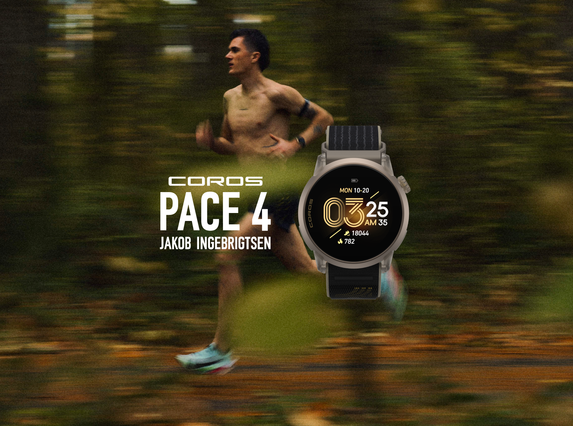 LEARN MORE - COROS Releases Jakob Ingebrigtsen PACE 4