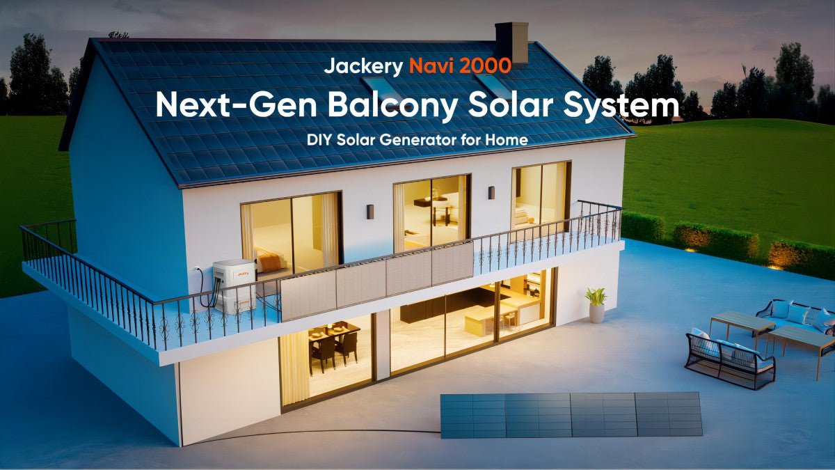 Jackery 推出 Navi 2000 露臺太陽能系統:最靈活的露臺電力解決方案