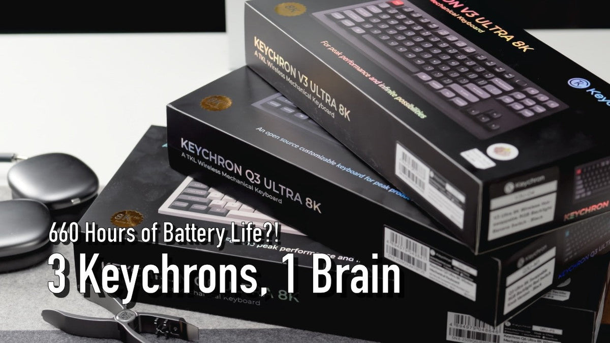 Keychron新品鍵盤與滑鼠評測