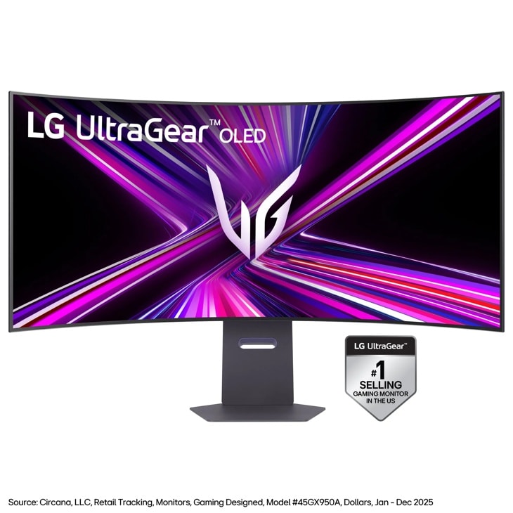 LG UltraGear 45GX950A 電競螢幕官方產品圖