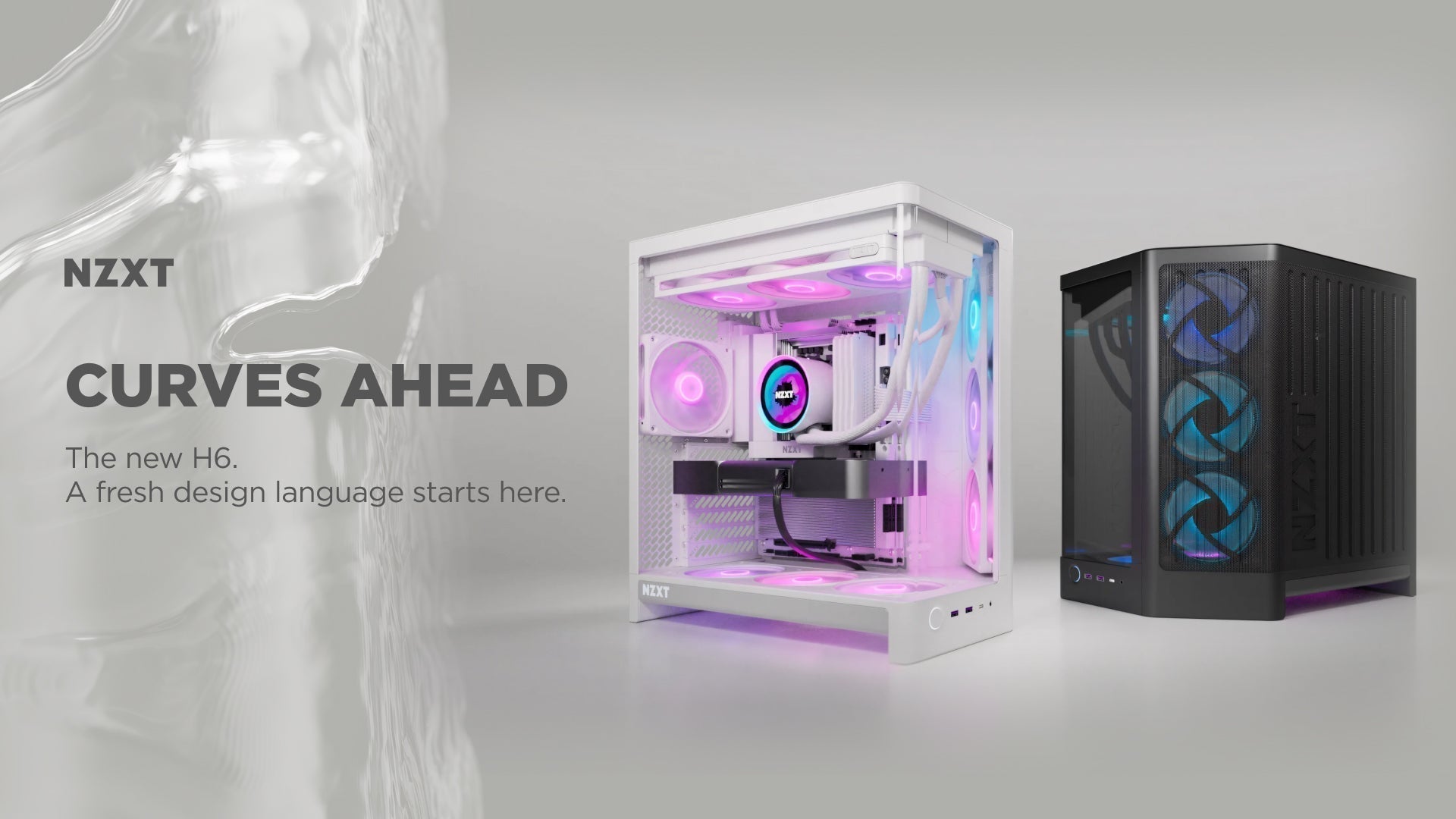 The New NZXT H6: Compact Dual-Chamber Case, Built Your Way