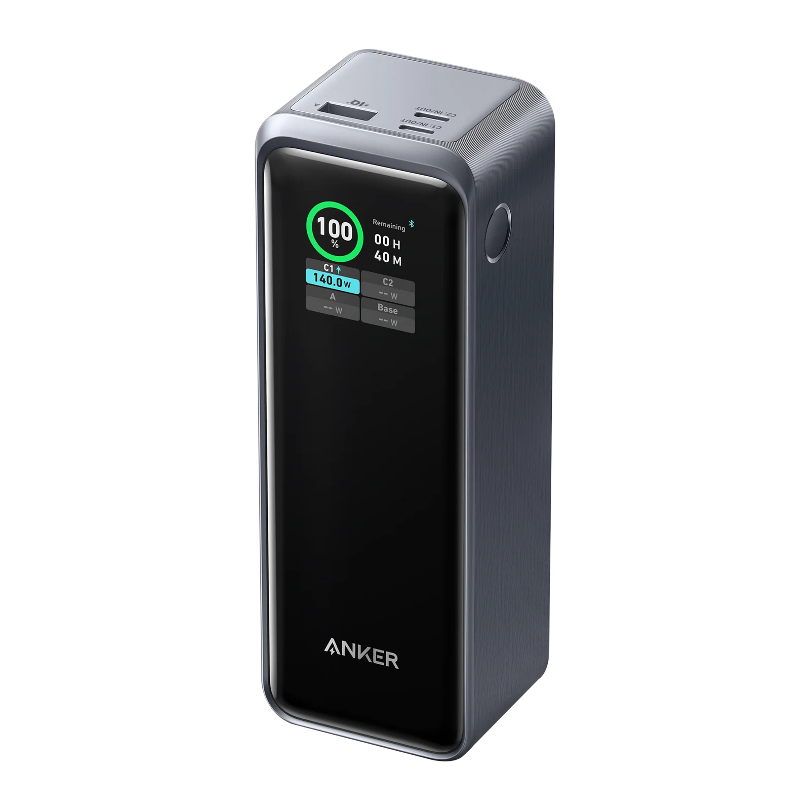 Anker power station with display for portable charging