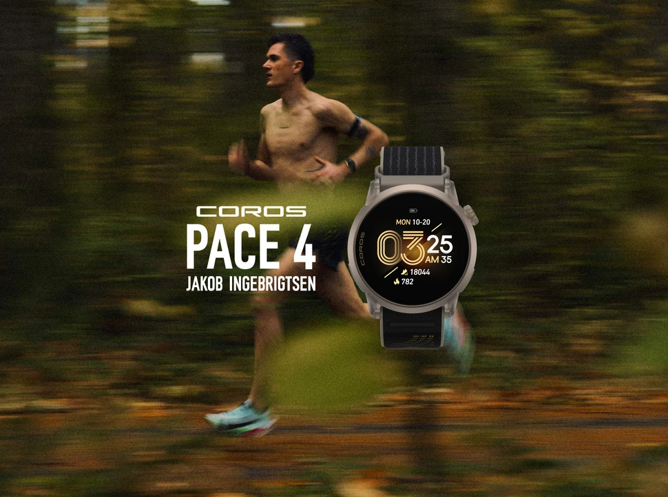 LEARN MORE - COROS Releases Jakob Ingebrigtsen PACE 4