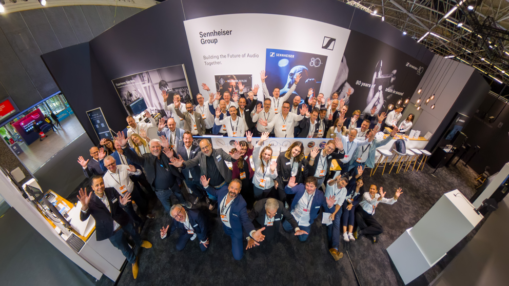 Die Sennheiser-Gruppe auf der IBC 2026