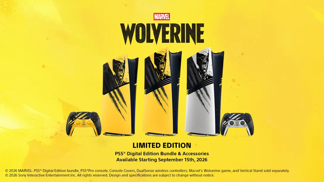 First look at Marvel’s Wolverine Limited Edition PS5 Console bundle and accessories