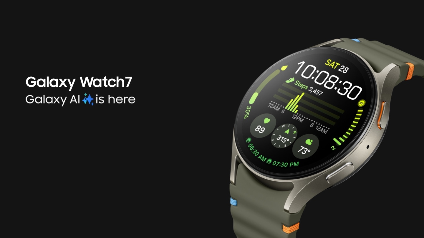 Samsung Galaxy Watch7 官方產品圖