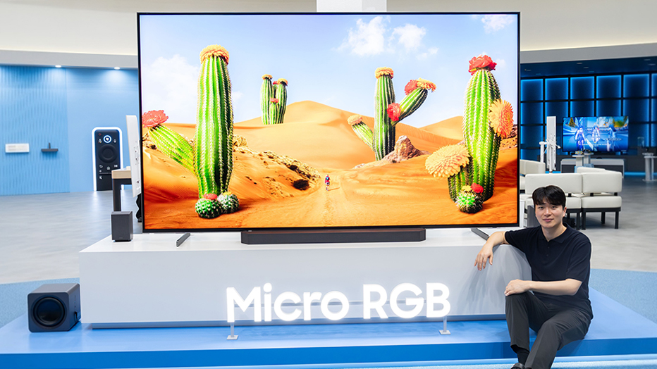 ①未来屏幕体验:三星Micro RGB电视揭开下一代显示标准新篇章